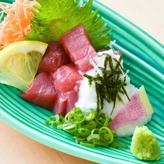 本マグロの山かけ