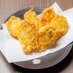 鯛の昆布〆天ぷら
