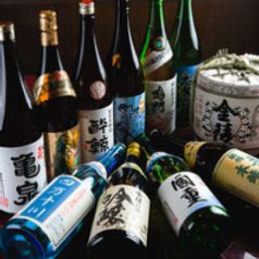 響 赤坂店が手掛ける和食のお供は日本酒で決まり。