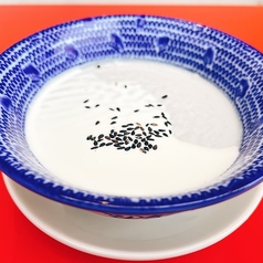 黒胡麻杏仁豆腐