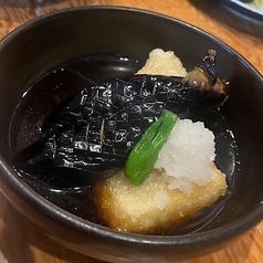 豆腐と茄子の揚げ出し