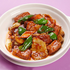 揚げ豆腐五目煮