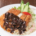 料理メニュー写真&nbsp;三元豚ロースカツトルコライス