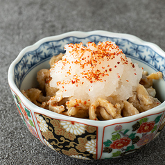 鶏皮ポン酢
