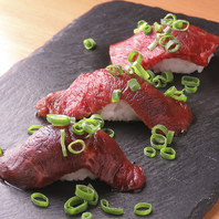 【お肉好き必見】肉寿司3種盛り