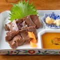 料理メニュー写真&nbsp;馬のレバ刺