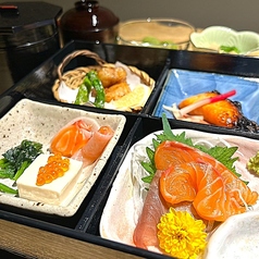 Tuna and Salmon 海鮮割烹 牡丹のコース写真