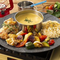 ごろごろ野菜と鶏肉のココナッツカレー(190g)※ガーリックライス付き