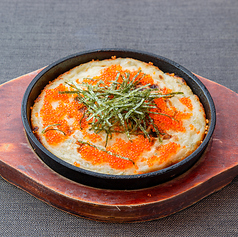 じゃが明太チーズ焼きのとびっこちらし