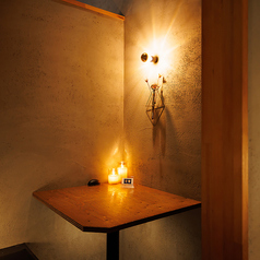 デートや記念日にぴったりのカップルシート。【名駅/名古屋駅/夜カフェ/女子会/誕生日/デート/記念日/ランチ/カフェ/イタリアン/フレンチ/個室/カップルシート】