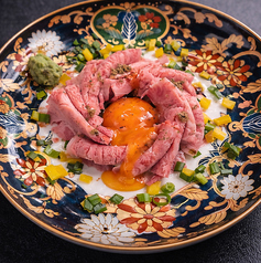 数量限定！和牛トロたくユッケ