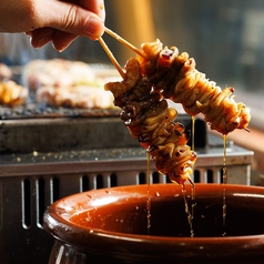 三河、岐阜の新鮮な豚肉を使用した焼きとん串！