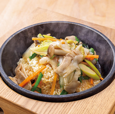 五目餡掛け中華おこげ