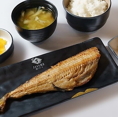 縞ほっけ定食