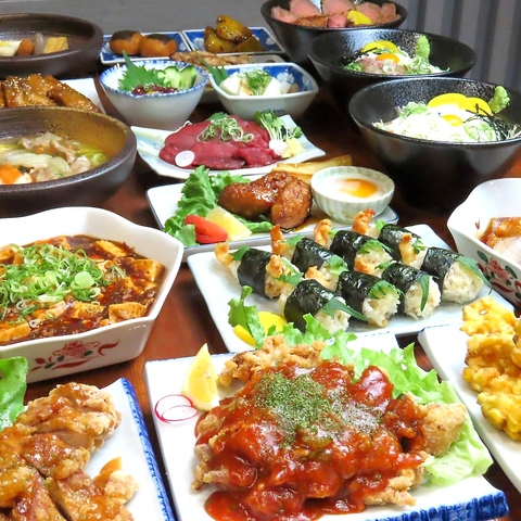 食べ放題・飲み放題もご用意！リーズナブルにお料理とお酒が楽しめる帯屋町の居酒屋◎