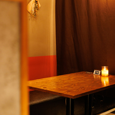 2人だけの個室空間も完備。【名駅/名古屋駅/夜カフェ/女子会/誕生日/デート/記念日/ランチ/カフェ/イタリアン/フレンチ/個室/カップルシート】