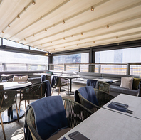 デート・記念日にも…ロマンチックなテラス席