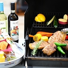 素材にこだわる贅沢BBQ♪