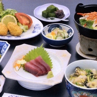 かきの炊き込みご飯」コース各種ご用意しております