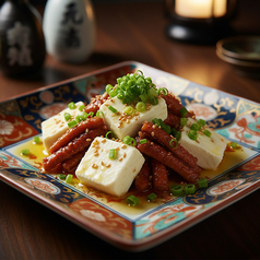 ピリ辛が最高 クリームチーズとチャンジャ和え