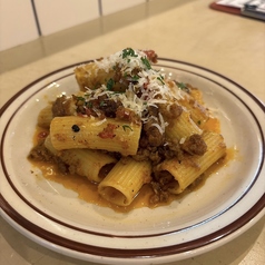 リガトーニのボロネーゼ