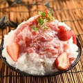 料理メニュー写真 かき氷イチゴ