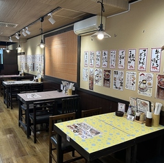 広々とした店内は、宴会にもピッタリの空間です。宴会最大人数40名様までOK★（4名×13　6名×1）
