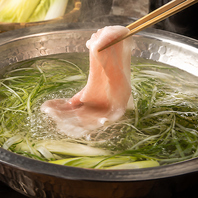 地元ブランド豚「あいちひめ」の葱しゃぶ