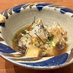 島豆腐の揚げ出し豆腐