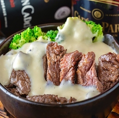 チーズ入りサーロインステーキ