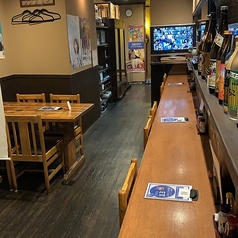 カウンター席は、おひとり様でもデート利用もできます♪ぜひお気軽にご利用ください！