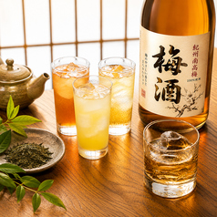 梅酒・お茶ハイ