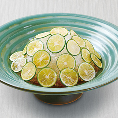 すだちのおうどん（かき氷）