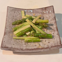 アスパラ胡麻和え