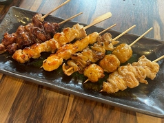 絶品地鶏焼き鳥7本盛り合わせ