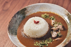 A.薬膳スープで作ったチキンカレー
