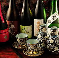 お酒のラインナップが豊富！クラフト焼酎もございます。