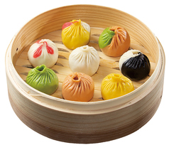 8j色小籠包