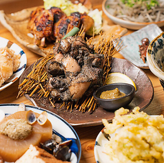 炭焼と釜めし 源ちゃんのコース写真