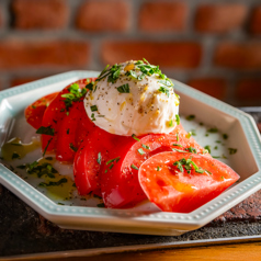 冷やしトマト 北海道クリームチーズムース