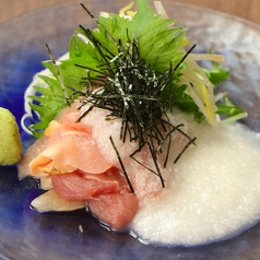 大摩桜鶏山掛け～九州甘口醤油で～