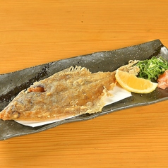 カレイ唐揚げポン酢
