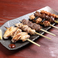 料理メニュー写真&nbsp;焼鳥盛合せ 6本盛り