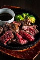 北海道産牛ヒレ肉のステーキ