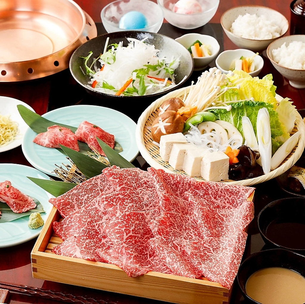 旨みの異なる上質なお肉を味わえるコース豊富にご用意しております。