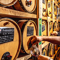 大人気♪樽ワイン50種が30分480円(税込)で飲み放題！