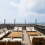 鎌幕といえば！！！大絶景のオーシャンビューテラス席で決まり！