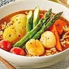 北海道スープカレー 帆立(噴火湾産ほたて)