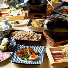 豆皿料理 酒 そばまえのコース写真