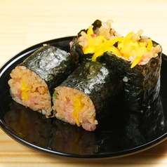 米の甘みと香りが上品で口いっぱいに広がる細巻き